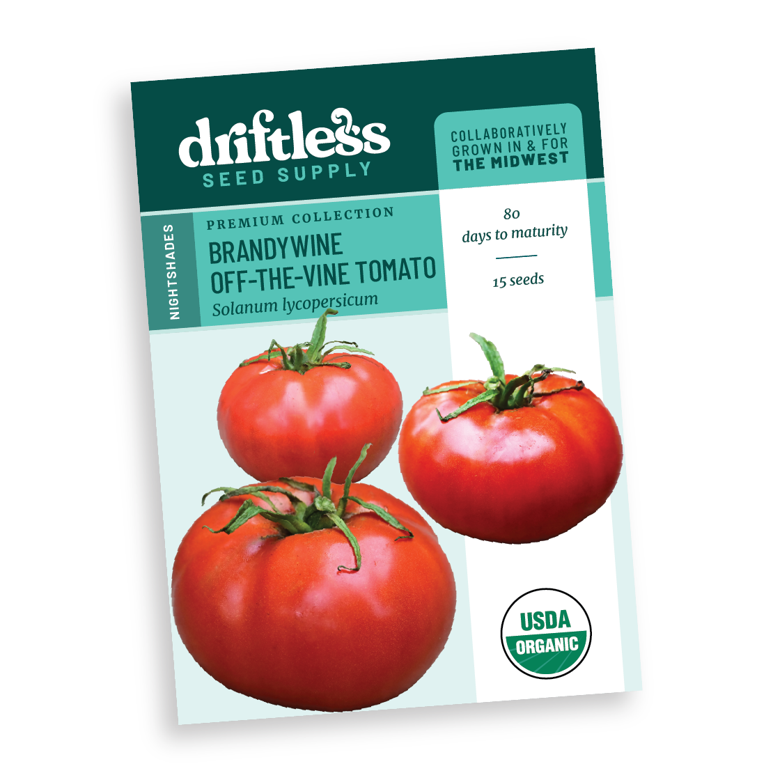 Brandywine Off-the-Vine Premium Red Heirloom Tomato