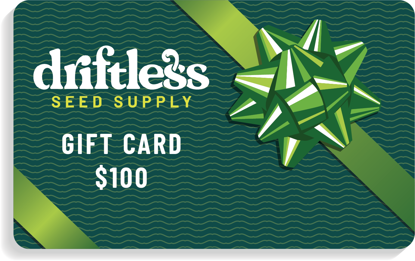 Driftless Seed Supply Gift Card