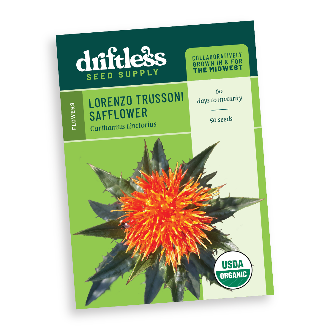 Lorenzo Trussoni Heirloom Safflower - Organic