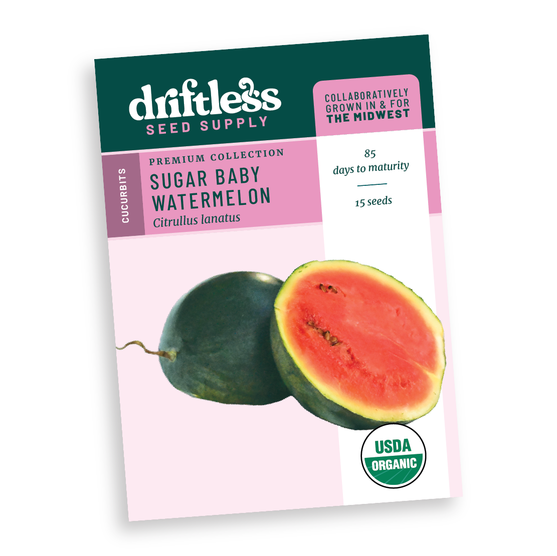 Sugar Baby Premium Heirloom Red Seeded Watermelon