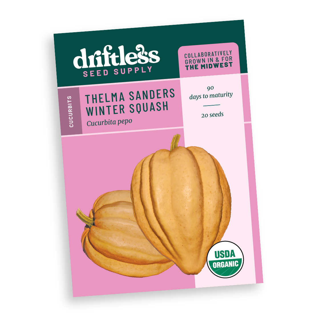 Thelma Sanders Sweet Potato Heirloom Specialty Winter Squash