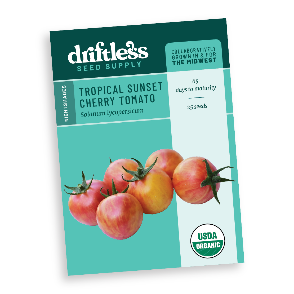 Tropical Sunset Multicolor Cherry Tomato - Organic