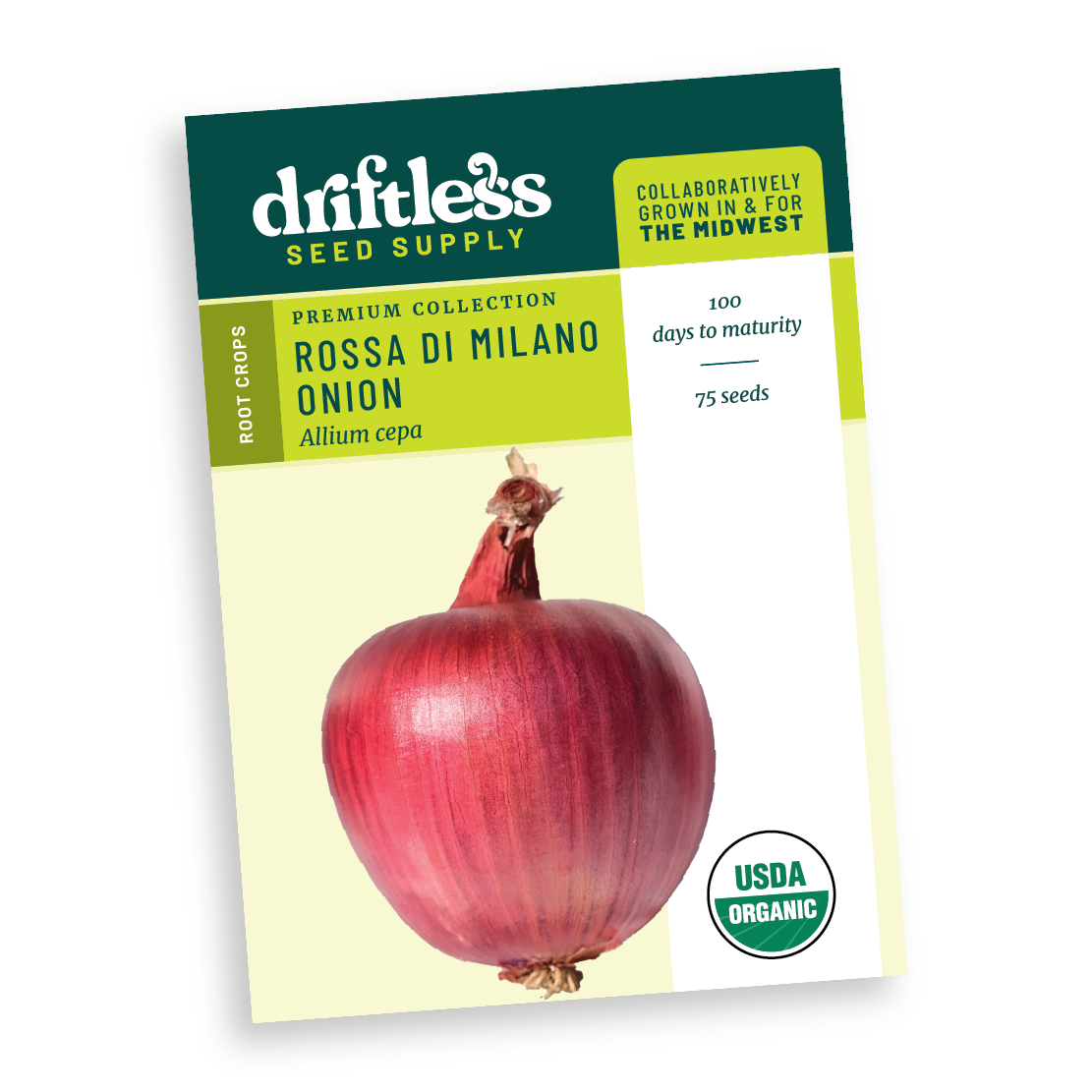 Rossa di Milano Heirloom Red Storage Onion