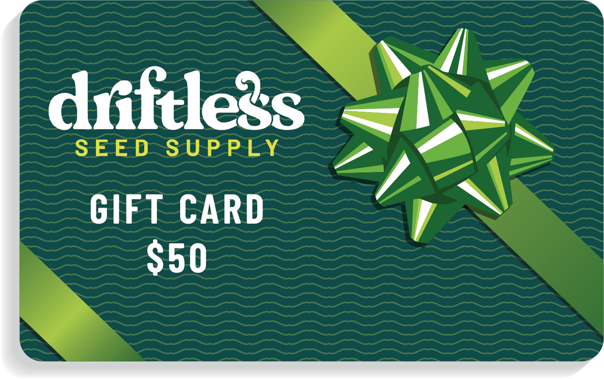 Driftless Seed Supply Gift Card
