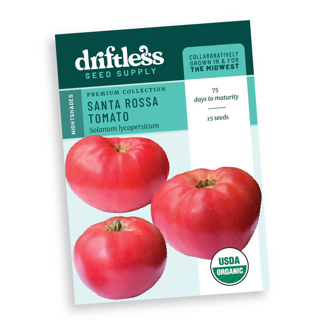 Santa Rossa Pink Slicer Tomato - DSS Original