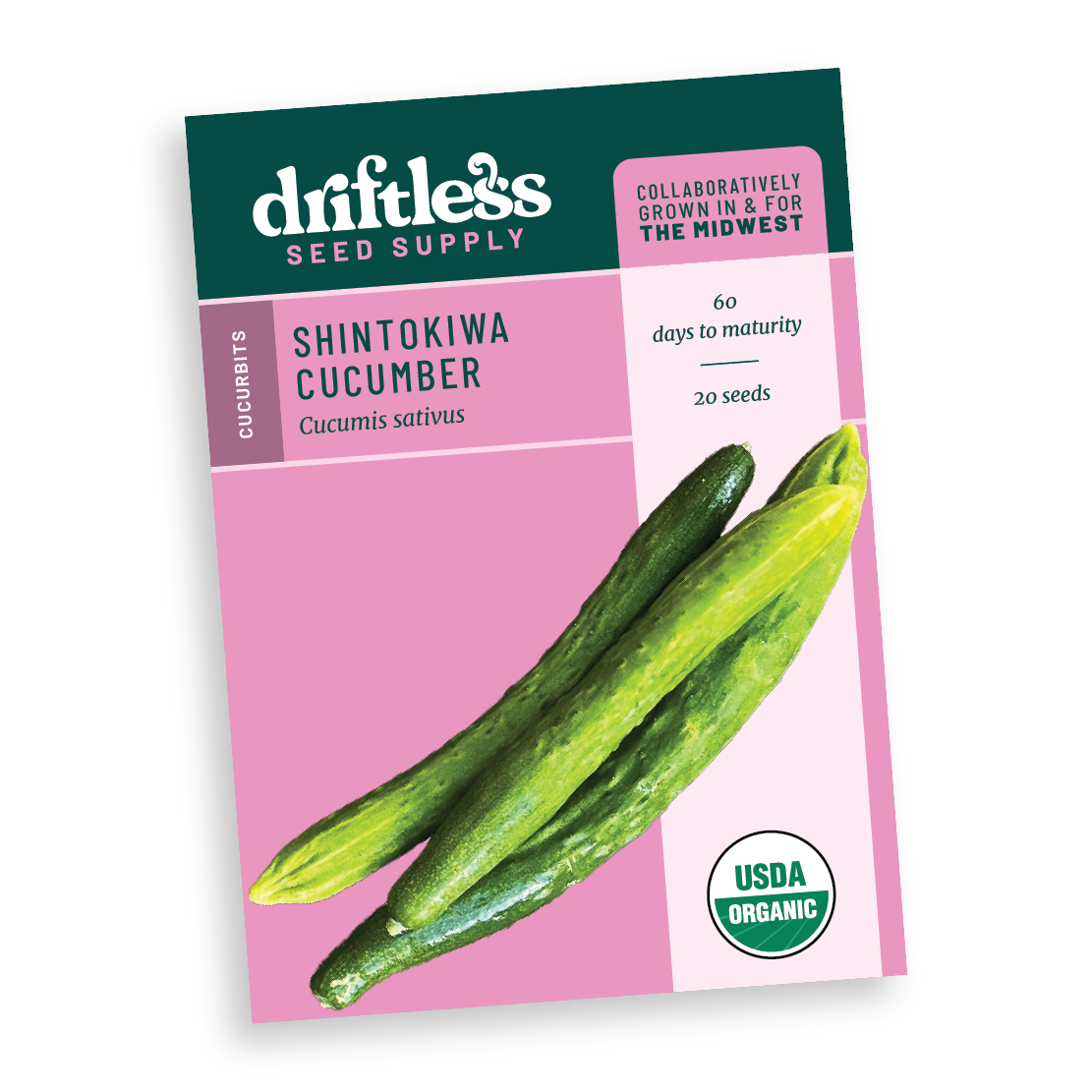 Shintokiwa Heirloom Asian Slicer Cucumber